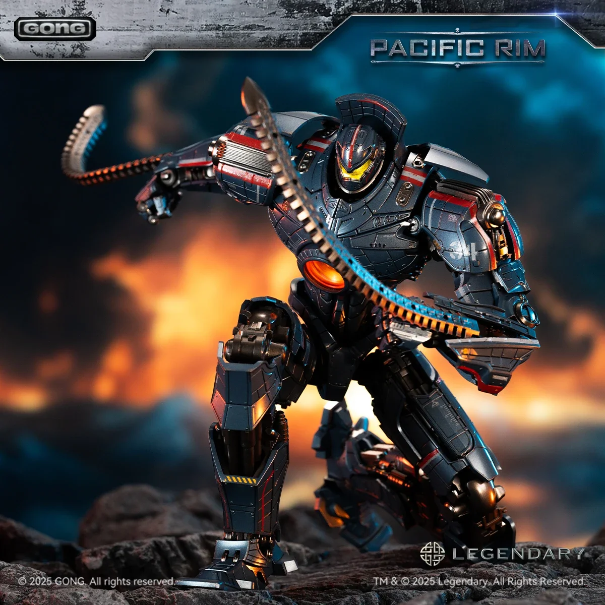 GONG Pacific Rim Gipsy Danger 25CM 10-inch - Galactic Trove