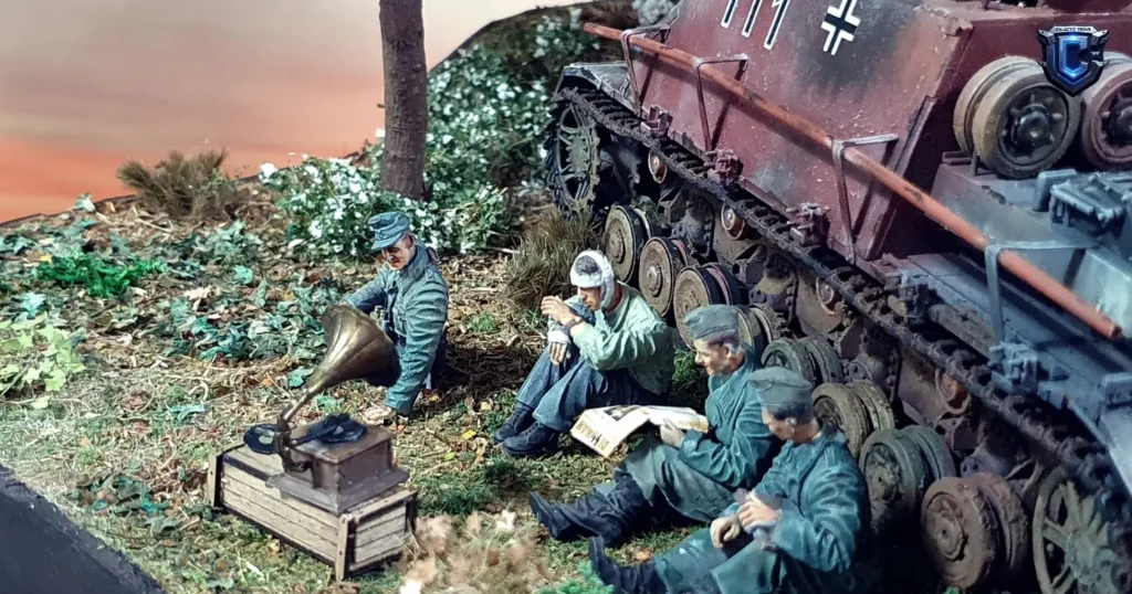 1/35 scale military diorama scale cohesion