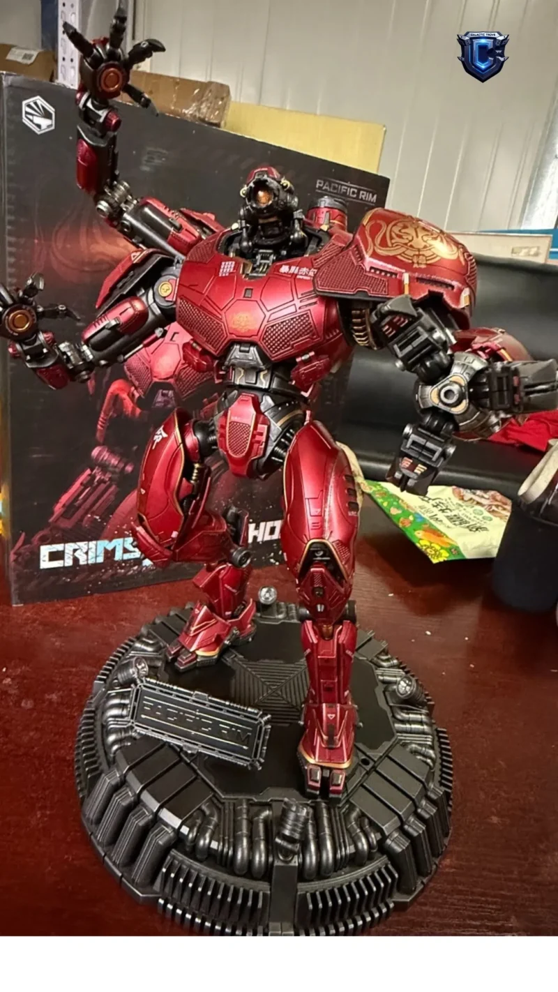 Pacific Rim Crimson Typhoon Statue: The Tang Triplets’ Uber Ride (LED)