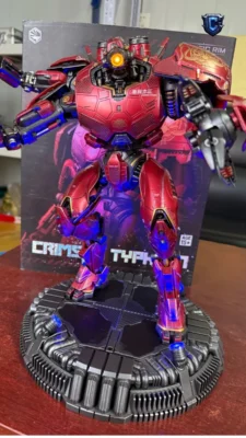 Pacific Rim Crimson Typhoon Statue: The Tang Triplets’ Uber Ride (LED)