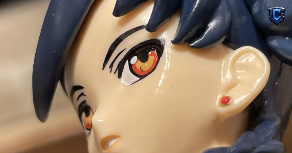 PVC figure plasticizer leaching close up