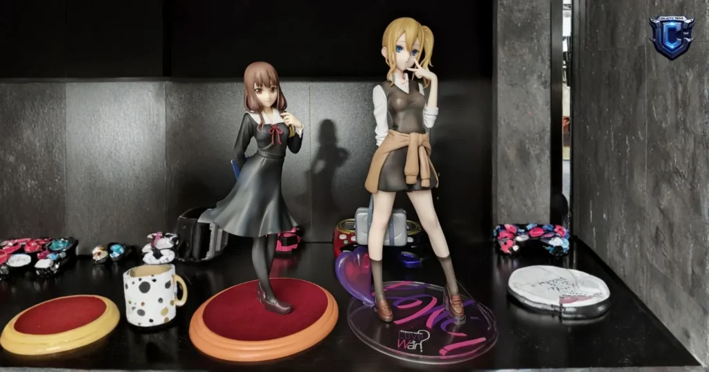 anime scale pvc figure display