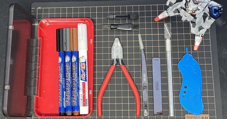 basic tools for gunpla beginners essential kit
