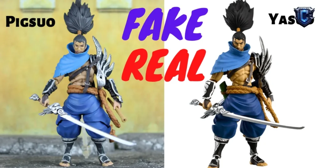 bootleg figure vs real figure