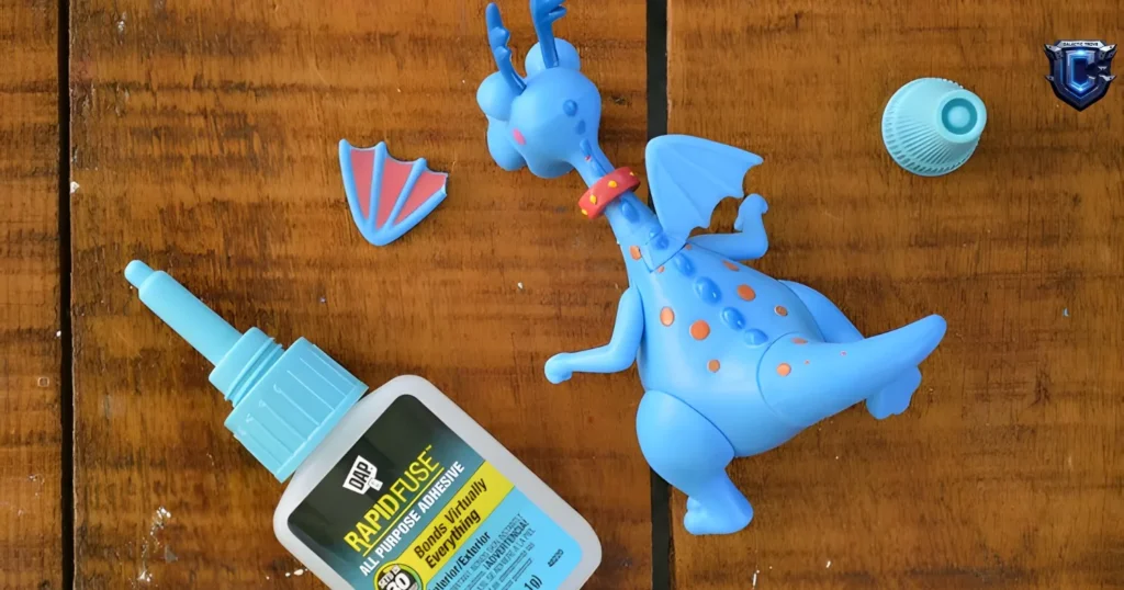 cheap figure cracked plastic