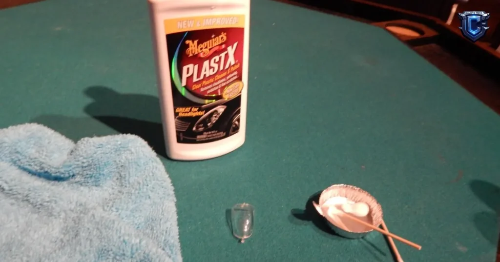 clear plastic polishing compound figure