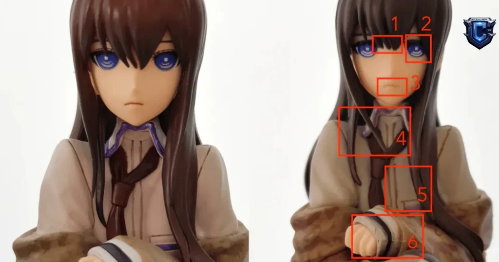 documenting figure counterfeit evidence