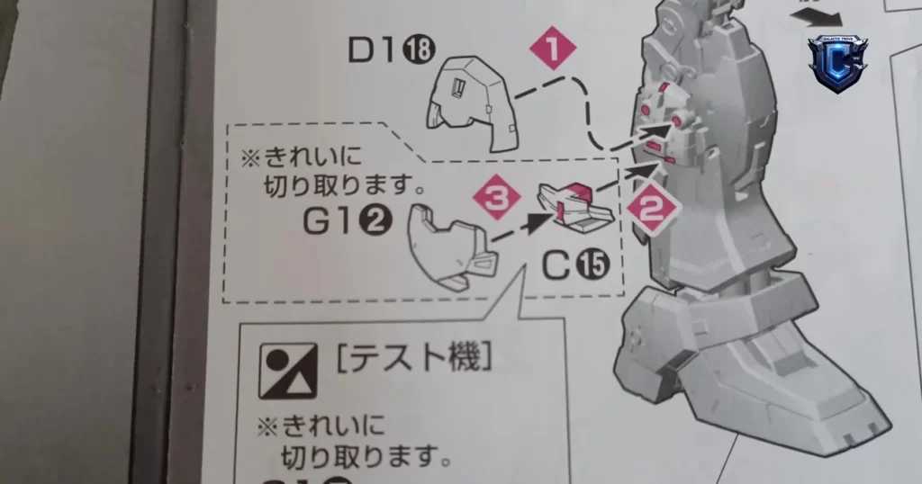 how to read gunpla manual for beginners symbols 2026