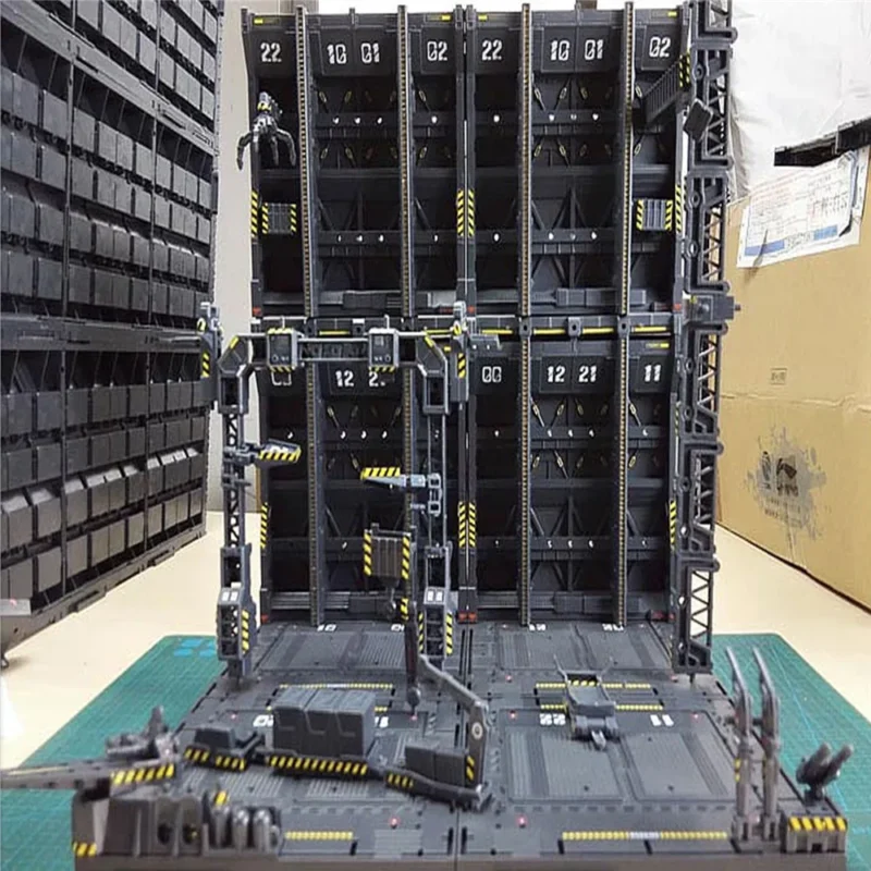 4pcs/Set DIY Mechanical Chain Action Display Base for 1/100 Gundam