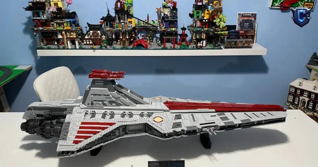 lego ucs millennium falcon collector display