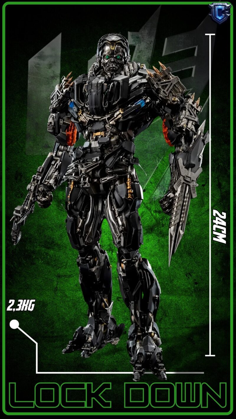 Threezero DLX Lockdown Transformers Figure