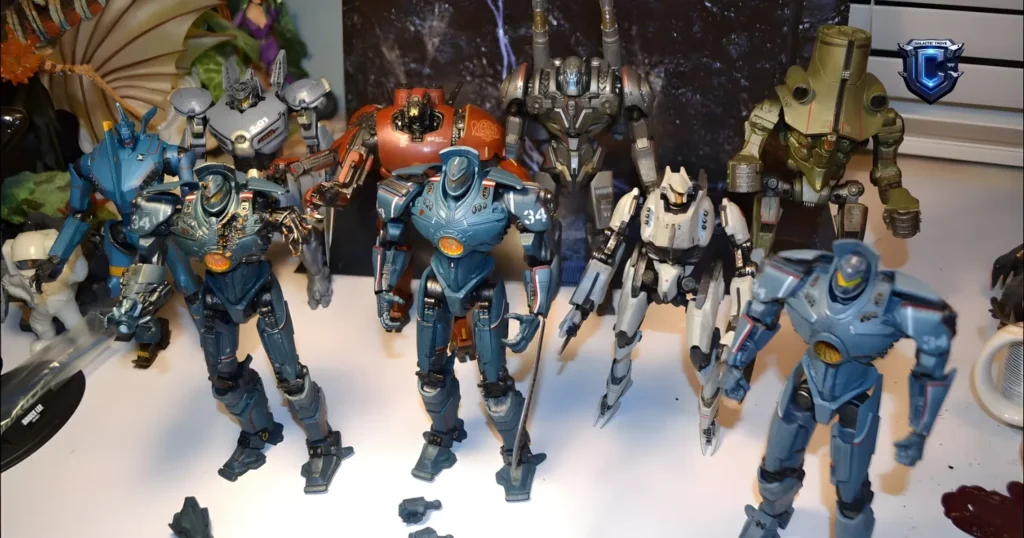 pacific rim aquarium diorama 2026 pvc jaeger figures