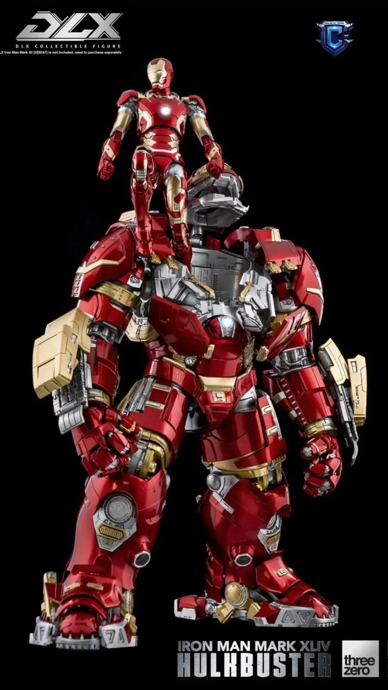 Threezero DLX Iron Man MK44 Hulkbuster 30cm Action Figure