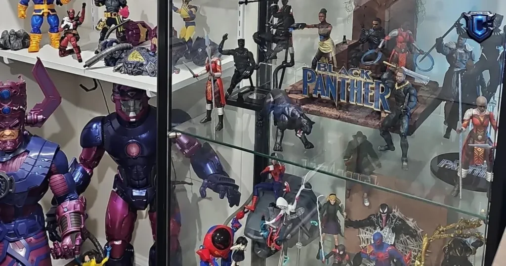 toy and model collector display room