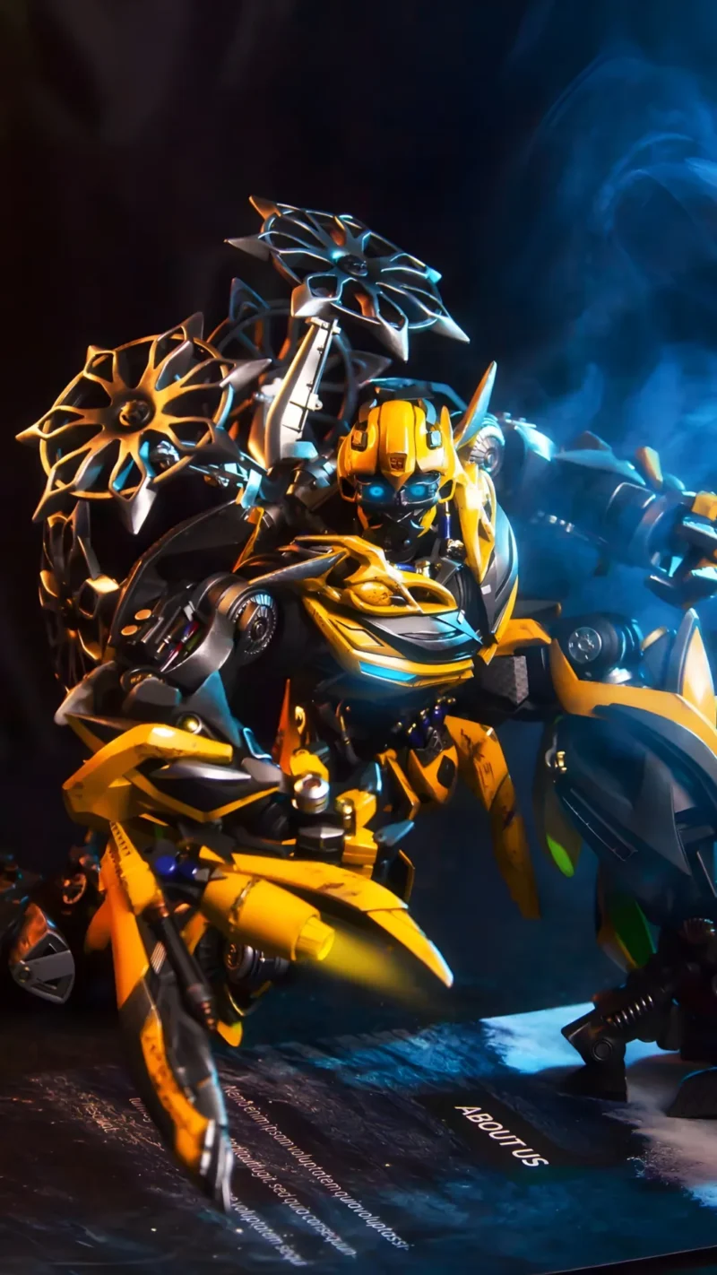 Transformers Bumblebee Alloy Figure 1/18 – 35cm Metal Action Model