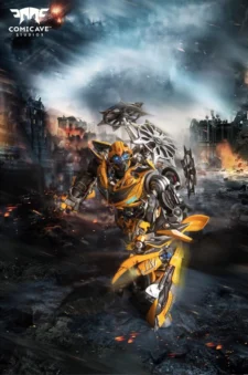 Transformers Bumblebee Alloy Figure 1/18 – 35cm Metal Action Model