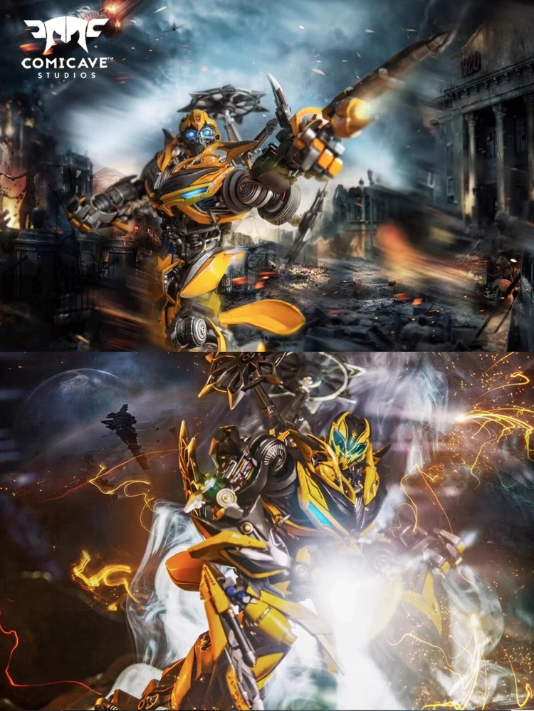 Transformers Bumblebee Alloy Figure 1/18 – 35cm Metal Action Model