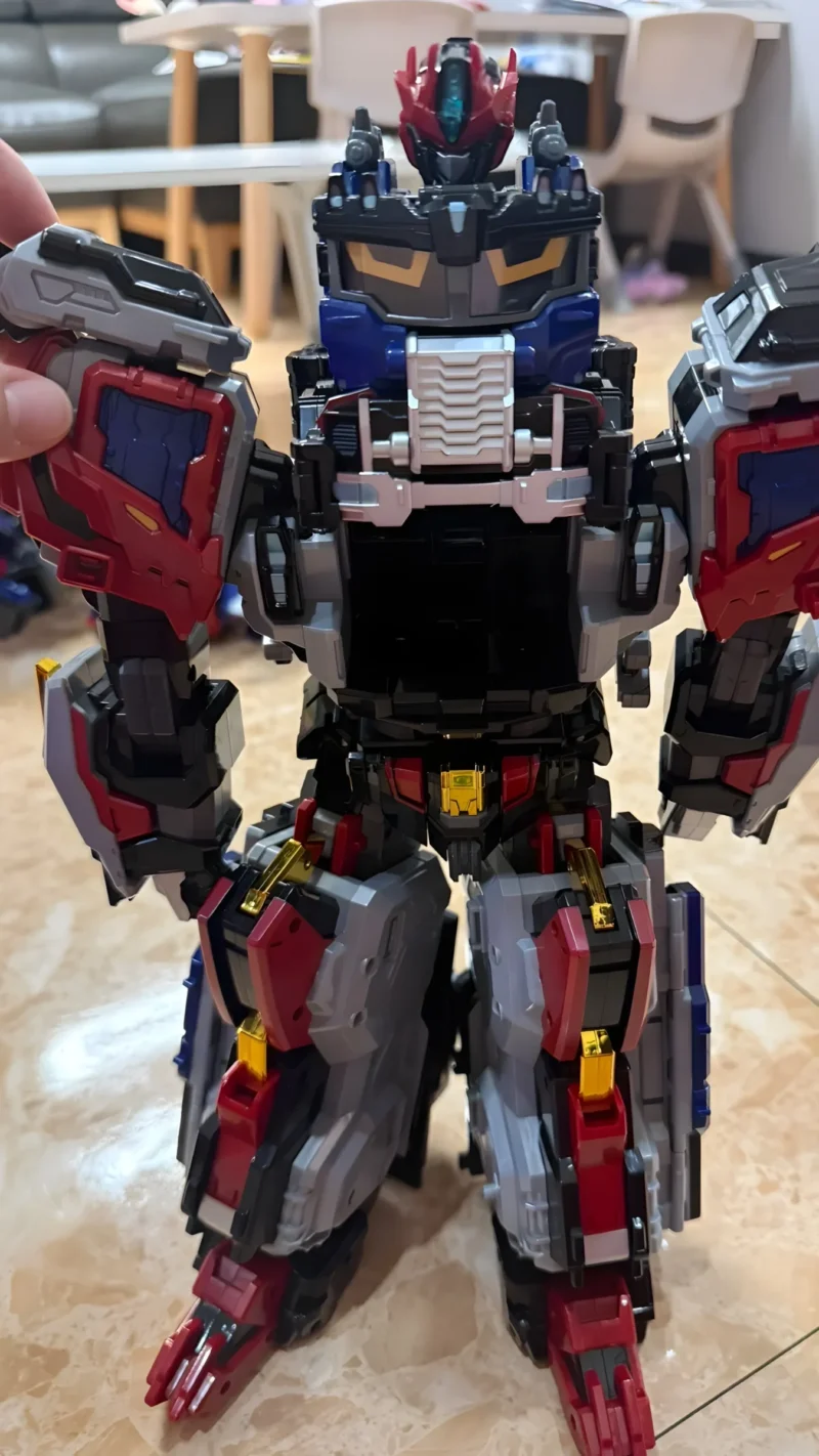 Heavy Iron W 30cm 10 SAMG Metal Cardbot W Heavy Iron W – 30cm Transforming Robot Truck Figure