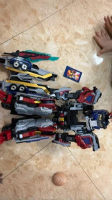 Heavy Iron W 30cm 11 SAMG Metal Cardbot W Heavy Iron W – 30cm Transforming Robot Truck Figure