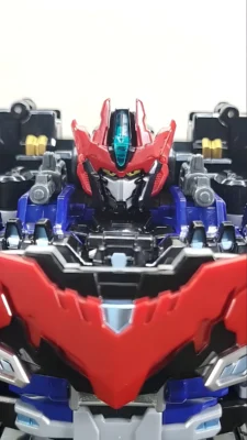 Heavy Iron W 30cm 13 SAMG Metal Cardbot W Heavy Iron W – 30cm Transforming Robot Truck Figure