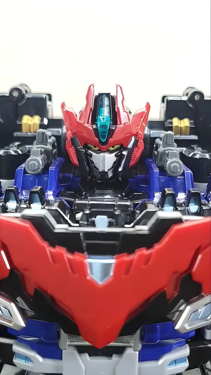 Heavy Iron W 30cm 13 SAMG Metal Cardbot W Heavy Iron W – 30cm Transforming Robot Truck Figure