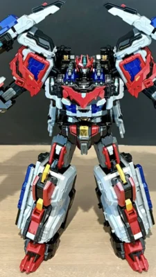 Heavy Iron W 30cm 6 SAMG Metal Cardbot W Heavy Iron W – 30cm Transforming Robot Truck Figure