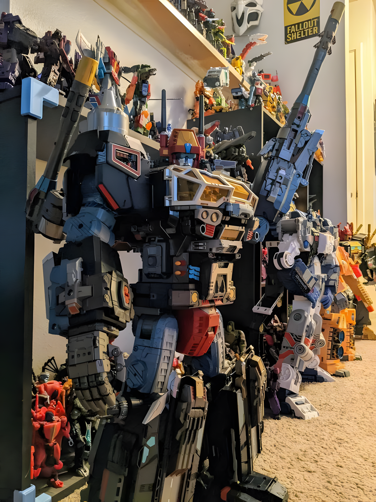 Takara Tomy Diaclone DA-100 Robot Base: Aerial Mobility Fortress Cloud Cross